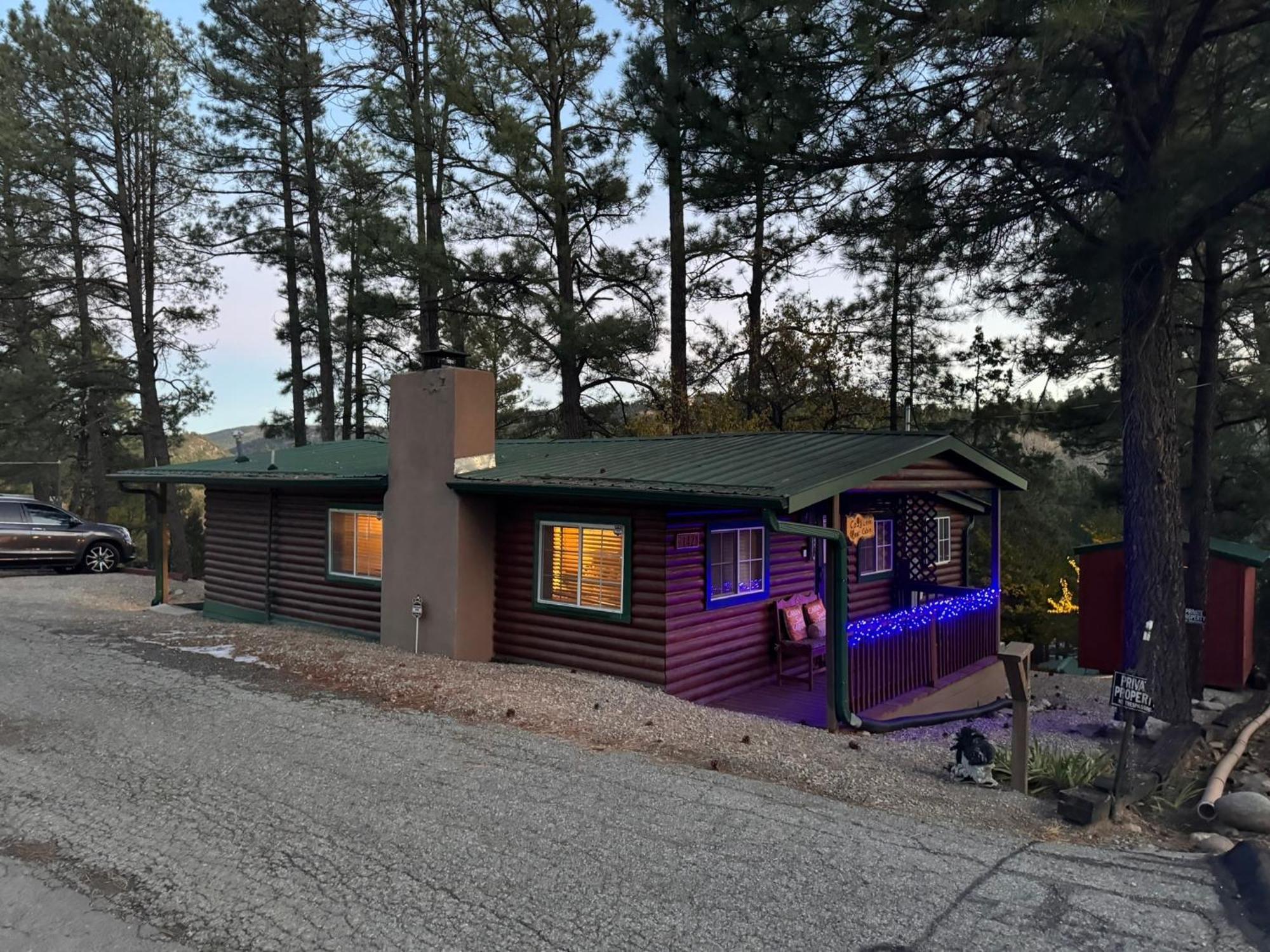 Gonzales Cozy Little Bear Cabin Ruidoso Exteriör bild