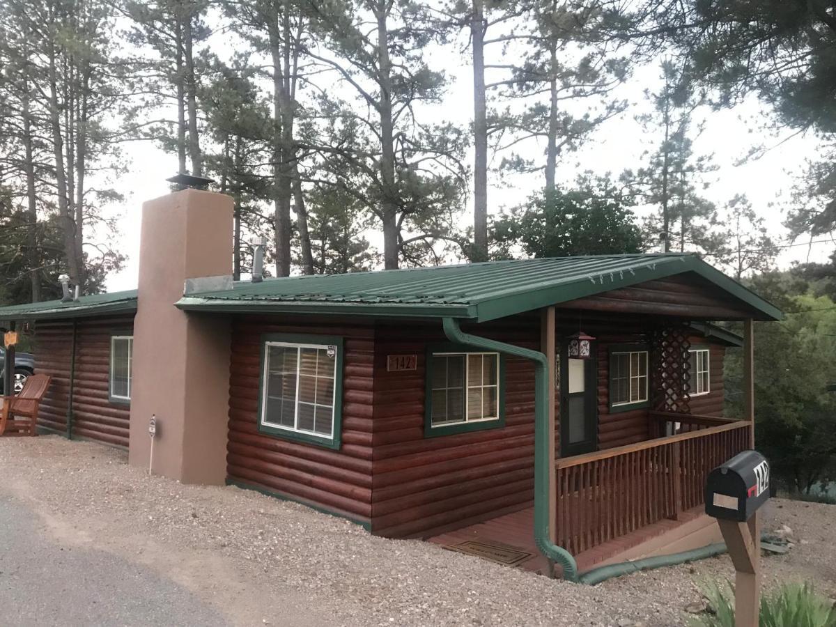 Gonzales Cozy Little Bear Cabin Ruidoso Exteriör bild