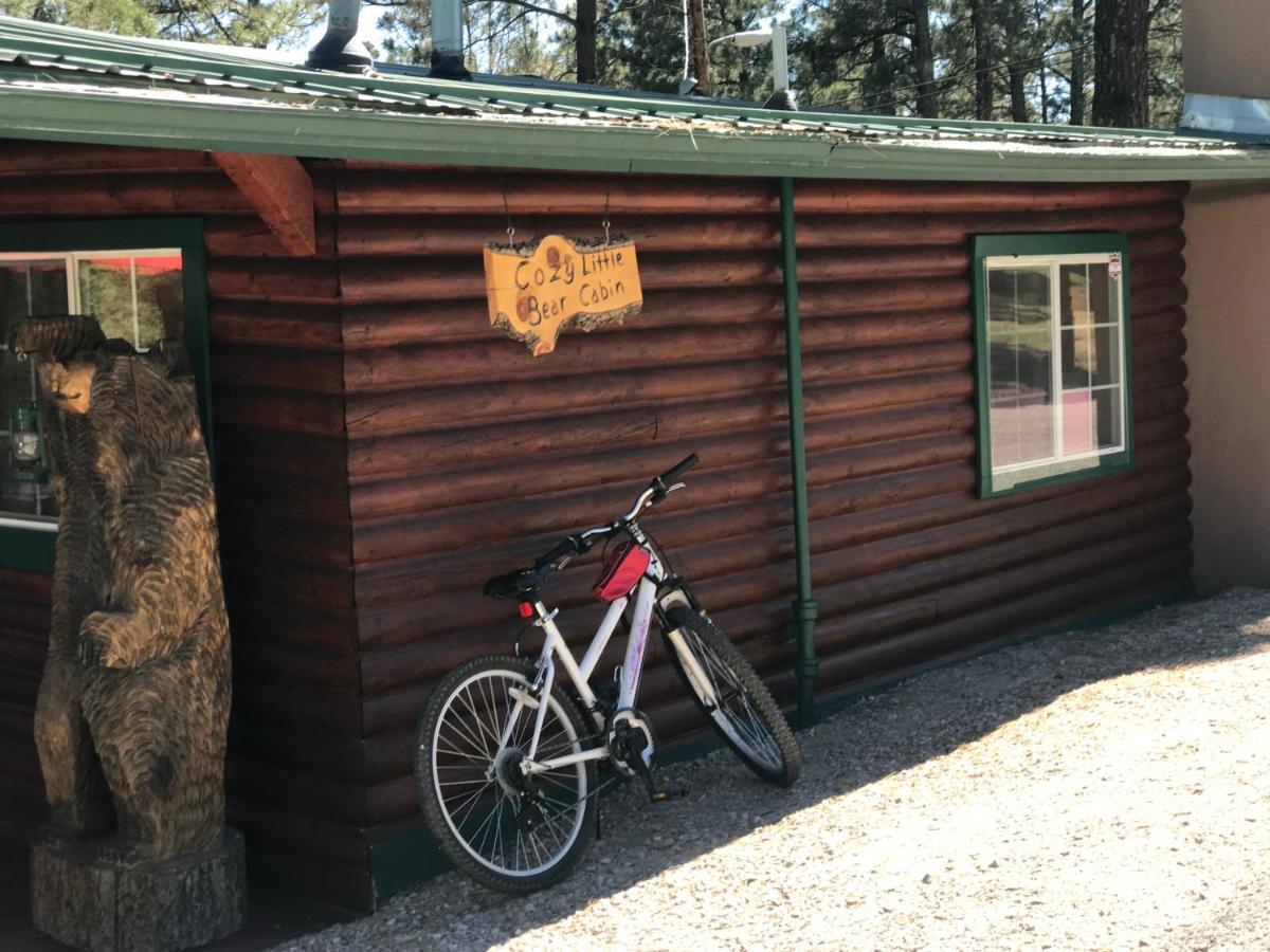 Gonzales Cozy Little Bear Cabin Ruidoso Exteriör bild
