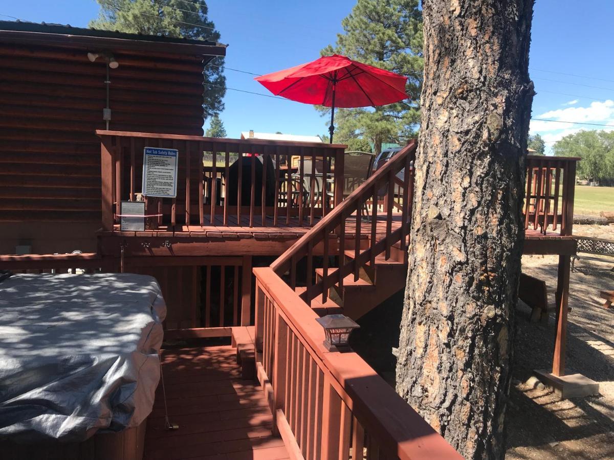 Gonzales Cozy Little Bear Cabin Ruidoso Exteriör bild