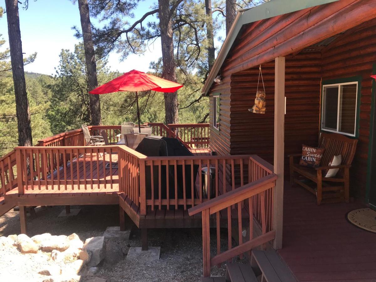 Gonzales Cozy Little Bear Cabin Ruidoso Exteriör bild